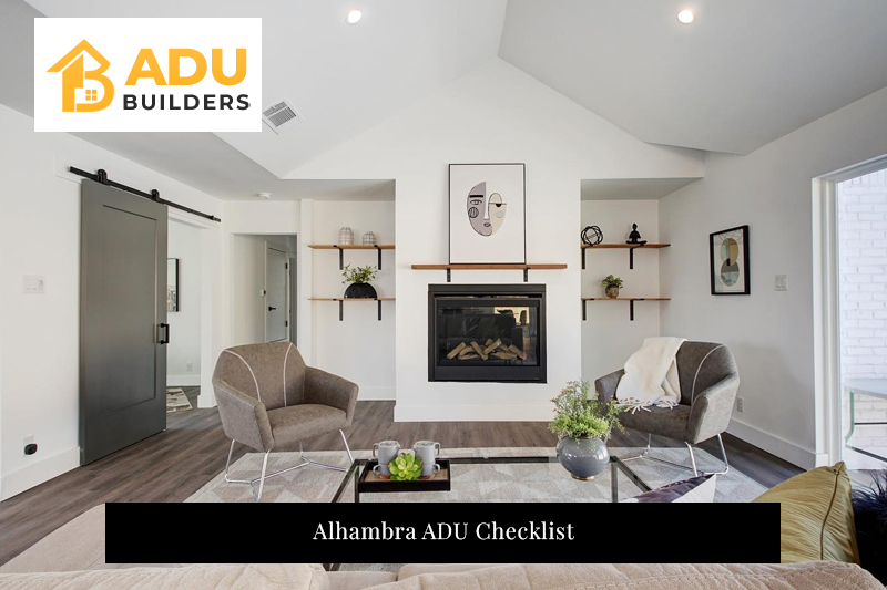Alhambra ADU Checklist